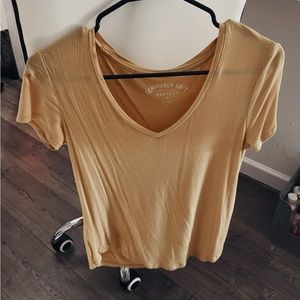 Yellow Hollister Soft Tee